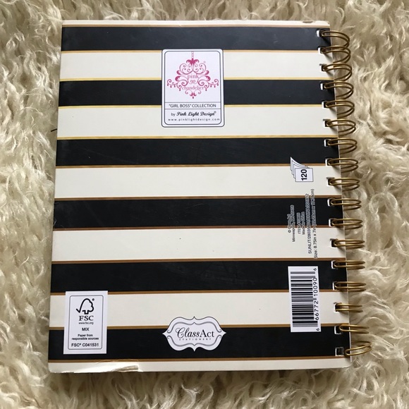 NEW “Inspire” Striped Journal - Picture 2 of 3